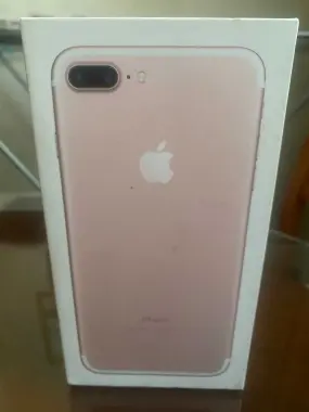 Коробка от iPhone 7 розовое золото