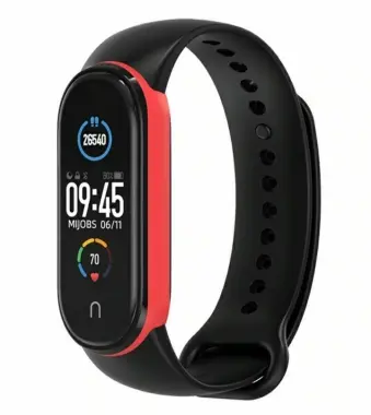 Силиконовый ремешок для Xiaomi Mi Band 5 , Xiaomi Mi Band 6