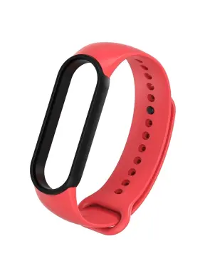 Силиконовый ремешок для Xiaomi Mi Band 5 , Xiaomi Mi Band 6
