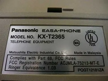Проводной телефон Panasonic kx-t2365
