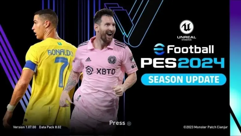 Efootball PES 2025, Monster patch, New Season 24-25, Datapack 8.06