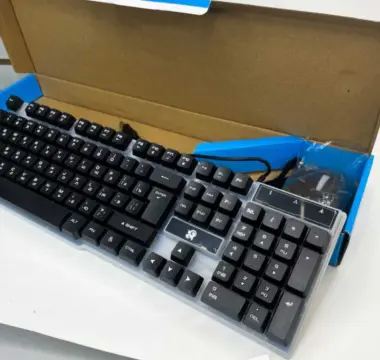 Игровая клавиатура и мышь с подсветкой