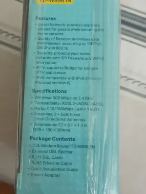 Tp-link WiFi modem router