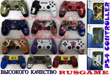 ОПТОМ Дубай PS4 джойстики 1:1 оригинал (эксклюзив) (Новые в упаковке)