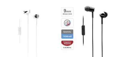 Продам новый наушник Sony MDR-EX155AP/Динамический звук