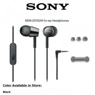 Продам новый наушник Sony MDR-EX155AP/Динамический звук