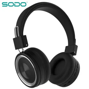 Беспроводные Bluetooth наушники SODO SD-1002 Black