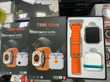 БЕПУЛ Доставка, Янги Smart watch T800 ultra +Airpods, 2 таси 1 да!