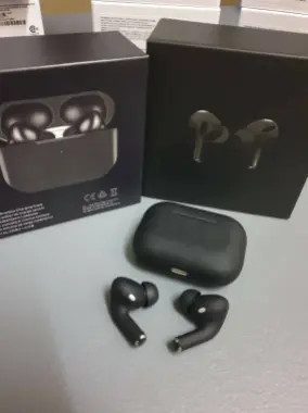БЕПУЛ Доставка, Новые Airpods Pro lux USA black, черный матовый