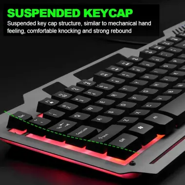 Игровая клавиатура и мышка T25 для компьютер и ноутбук PC