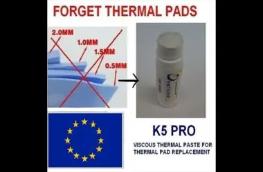 Жидкая термопрокладка K5 Pro производство Греция