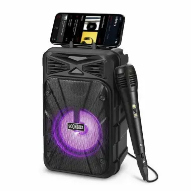 БЕПУЛ Доставка, Bluetooth караоке колонкалар Soonbox S6/7 +Микрофон
