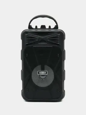 БЕПУЛ Доставка, Bluetooth караоке колонкалар Soonbox S6/7 +Микрофон