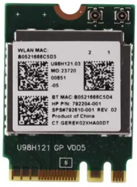 RTL8723BE 802.11N WiFi Card Bluetooth 4.0 NGFF Card 300Mbps