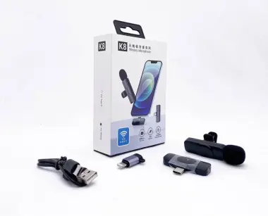 Mikrafon k8,k9, green iphone ,type-c besplatnie dostavka garantiya