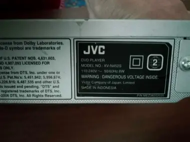 ДВД jvc в идеальном состоянии
