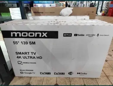 Телевизор Moonx 55AG900 4K UHD Android TV Бесплатная доставка