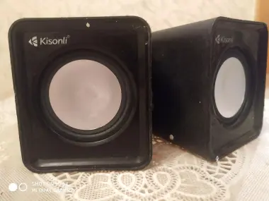 Мини колонки с USB подключением на компьютер/ноутбук