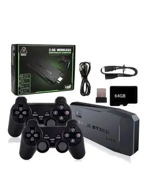 O‘yin pristafkasi game stick lite 2 gempad 1300 ta retro o‘yinlar