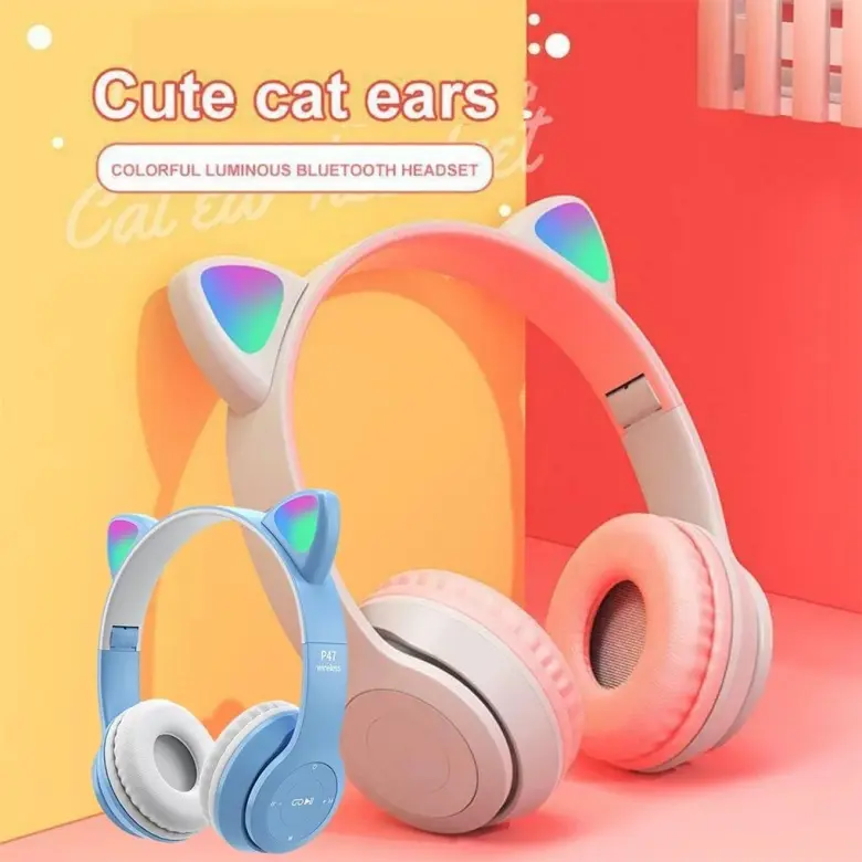 БЕПУЛ Доставка, Новые Детские Наушники, Кошачьи Ушки, Cat ear P47М