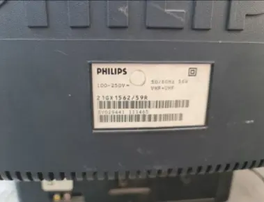 Телевизор Philips, модель 21GX1562/59R Кинескоп, ди