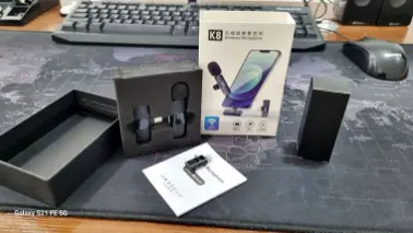 Беспроводной микрофон K8 - петличка для iPhone + Android