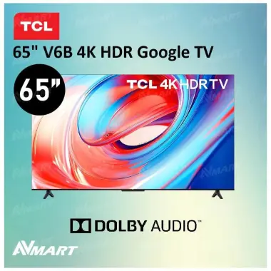 Телевизор TCL 65" V6B 4K, HDR10, Google TV, установка + доставка!
