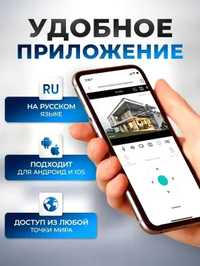 Камера видеонаблюдения, Wi-fi камера для дома