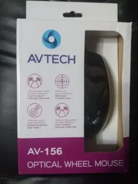 Мышь Avtech AV-156 USB оптическая проводная. Новая в упаковке
