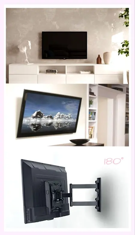 Кронштейн на ТВ 24-75д до 75кг Крепление Kranshteyn установка TV стену