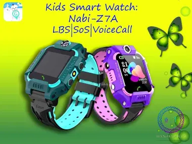 СКИДКА Nabi Z7A Smart Kids Watch, Детские Умные часы Nabi Z7A