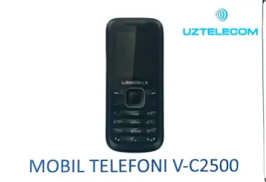 Mobil telefoni V-C2500 yangi