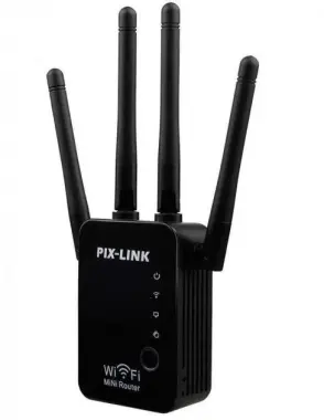 Новый усилитель Wifi c 4 антеннами репитер ретранслятор повторитель