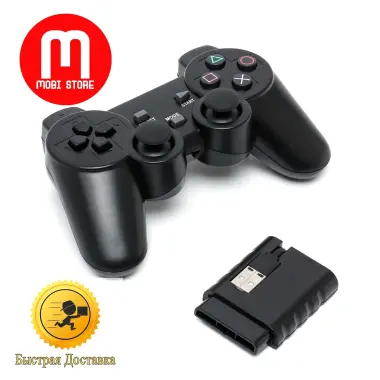 Геймпад Wireless Vibration controller, 6 в 1 джойстик, PS2, PS3, PC