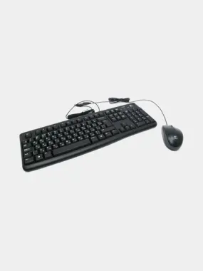 Клавиатура и мышь Logitech MK120, проводная