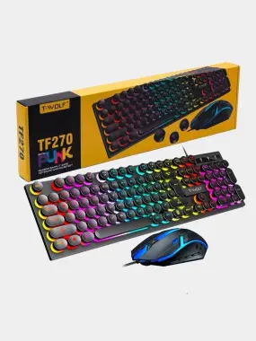 Игровая T-Wolf клавиатура + мышка