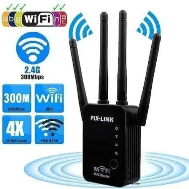 Repiter репитер усилитель с 4 антеннами вайфай wifi ретрпнслятор