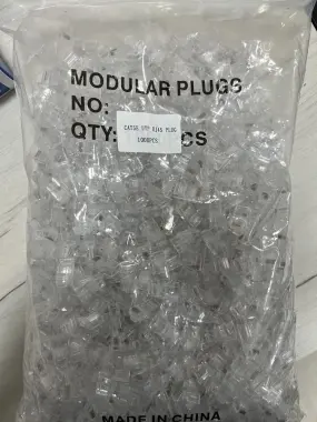 RJ-45 cat5 в упаковке 1000 штук
