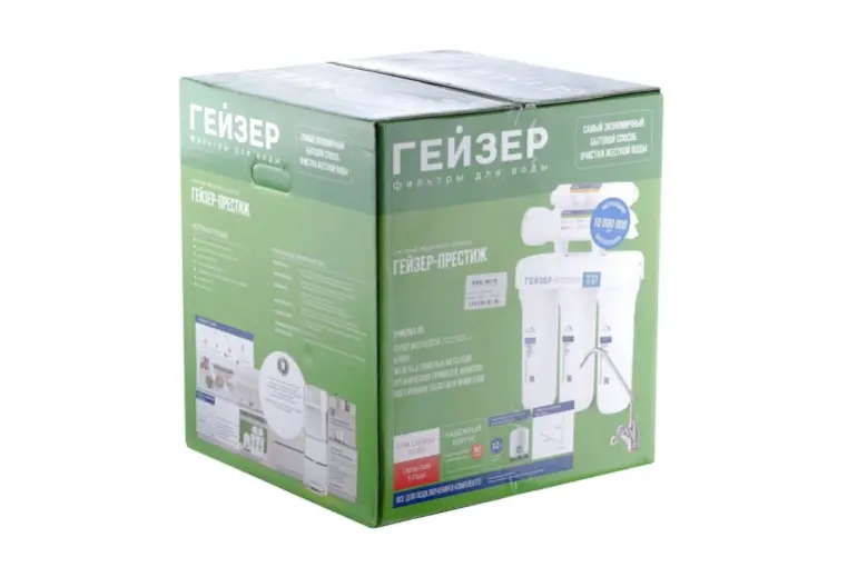 Osmos suv filtr, Гейзер Престиж М с минерализатором (бак 12 л)
