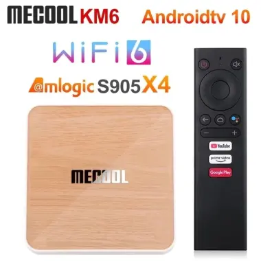 СКИДКАSmartBoxMecool KM6 4/64гб android.Прошивка+Доставка shx