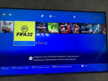 Playstation 4 slim HDR 1ТВ 15 игр для провер рс4 и два джестика