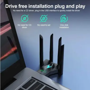 WIFI USB адаптер. Скорость от 150 до 1300Мбит, 2.4Ghz/5Ghz. Доставка