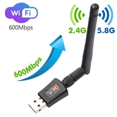 WIFI USB адаптер. Скорость от 150 до 1300Мбит, 2.4Ghz/5Ghz. Доставка