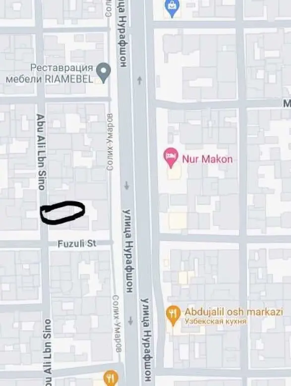 Sotiladi uchastka kokchada 4sotix fasad bor
