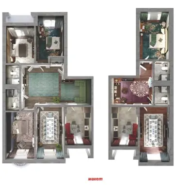 Продаётся квартира в элитном ЖК «Kamron Palace» (6 ком., 226 кв.м)