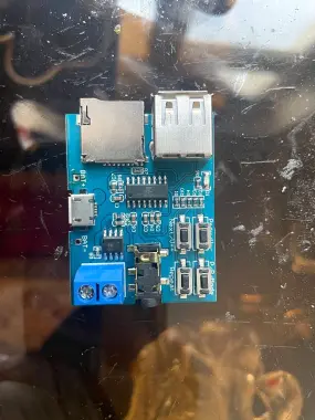 Аудио модуль (MP3-плеер) GPD2856C под TF-карту и USB разъем
