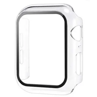 Защитная противоударная пленка и стекло+корпус iWatch 1-8, SE, 38-49мм