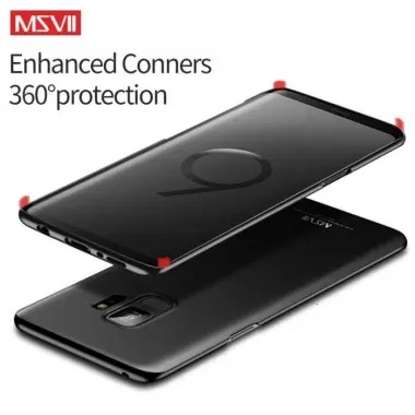 Бампер MSVII для samsung S 10 ультра тонкий матовый
