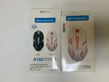 Игровая мышка с RGB подцевткой!