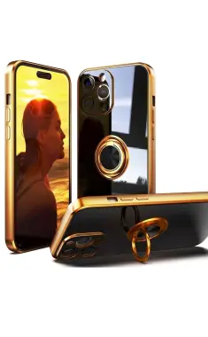 Чехол для iPhone 15 Pro Max с кольцевым держателем на 360°